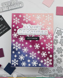 Snowflake Background Die
