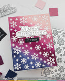 Snowflake Background Die