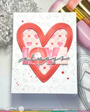 Overlapping Love Die-n-stencil