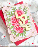 Rose Bouquet Stencil