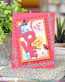 Overlapping Love Additions Stamp Set