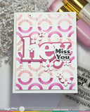 Happy Circles Stencil