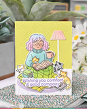 Simple Joy Coloring Stencil