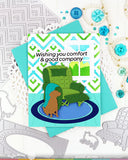 Happy Chevrons Texture Die