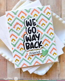 Happy Chevrons Stencil