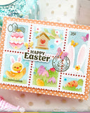 Postage Collage Egg Hunt Stamp Set
