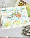 Postage Collage Egg Hunt Stamp Set