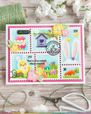 Postage Collage Egg Hunt Stamp Set
