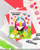 Postage Collage Egg Hunt Icons Die