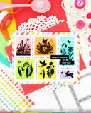 Postage Collage Spring Silhouettes Stamp Set