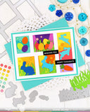 Postage Collage Bunny Silhouettes Die