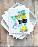 Postage Collage Egg Hunt Stamp Set