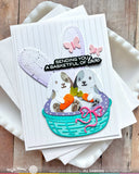 Basketful of Bunny Duo Die-n-stencil