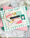 Nesting Piercing Fancy Labels Die