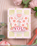 Nesting Piercing Fancy Labels Die