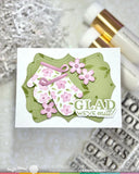 Nesting Piercing Fancy Labels Die