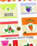 Postage Collage Seeds Details Stamp Set
