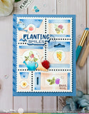 Postage Collage Seeds Details Die