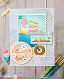 Postage Collage Seeds Details Stamp Set