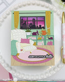 Postage Collage City Sunset Stamp Set