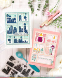 Postage Collage Windows Die