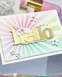 Sunburst Stencil for Slimline & Mini Slimline