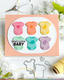 Baby Announcement Sentiments Combo