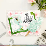 Open Book Coloring Stencil