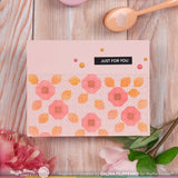 Quilted Floral Stencil