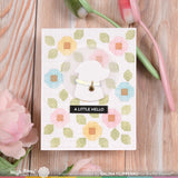 Quilted Floral Stencil