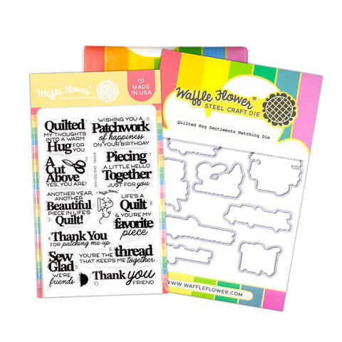 Quilted Hug Sentiments Combo