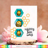 Matrice d'abeille heureuse