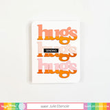 Oversized Hugs Print Die