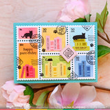 Postage Collage A6 Die