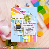Postage Collage Lucky Stamp Set