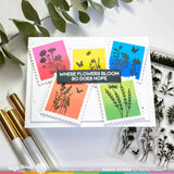 Wild Flower Silhouettes Stamp Set