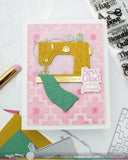 Quilted Squares Texture Die