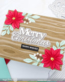 Poinsettia Frame Die