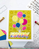 Overlapping Happy Die-n-stencil