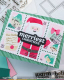 Postage Collage Dear Santa Stamp Set