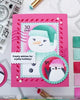Nesting Postage Collage Blocks Stencil