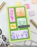 Postage Collage Spring Silhouettes Stamp Set