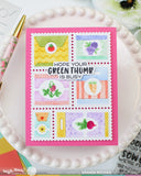 Postage Collage Seeds Details Die