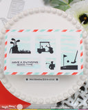 Golf Puns Stamp Set