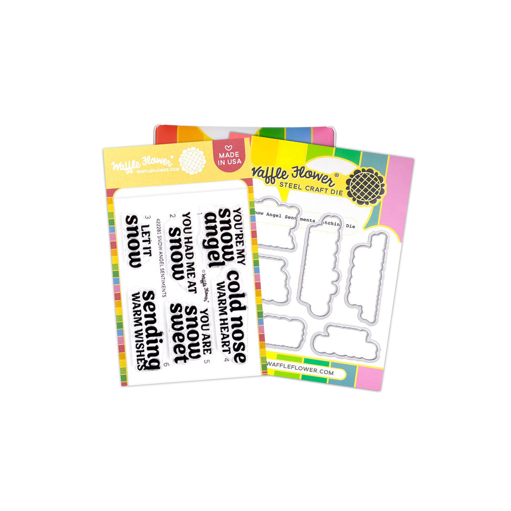 Snow Angel Sentiments Combo