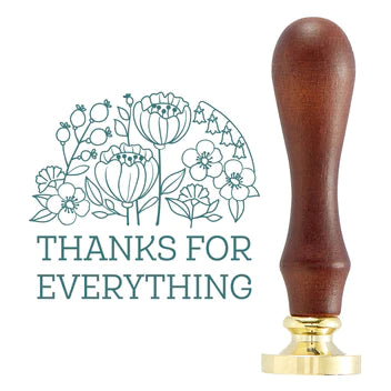 Thanks for Everything Wax Seal Stamp from the Sealed for Summer Collection