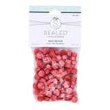 Coral Wax Beads from the Sealed by Spellbinders Collection