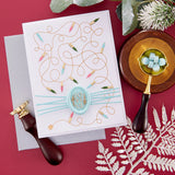 De-light-ful Christmas Glimmer Hot Foil Plate & Die Set from the De-light-ful Christmas Collection by Yana Smakula