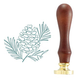 Pine Cone Spray Wax Seal Stamp from the Sealed for Christmas Collection