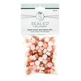 Must-Have Wax Bead Mix Coral from The Sealed by Spellbinders Collection